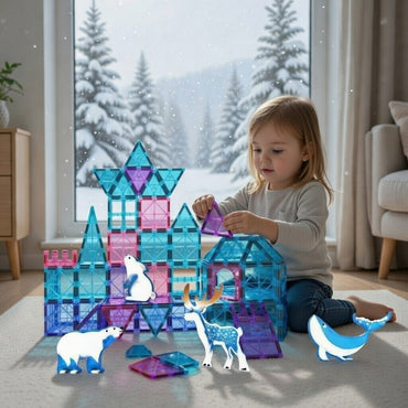 Frozen Inspired Magnetic Tiles Set