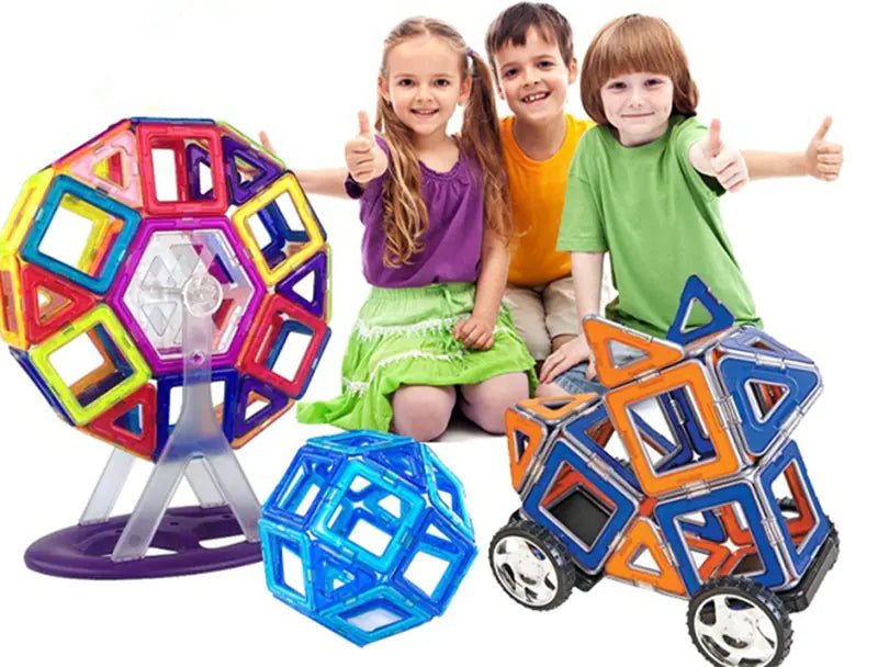 Versatile Magnetic Building Blocks Educational Toy