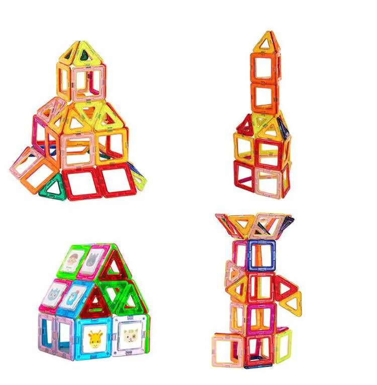 Versatile Magnetic Building Blocks Educational Toy